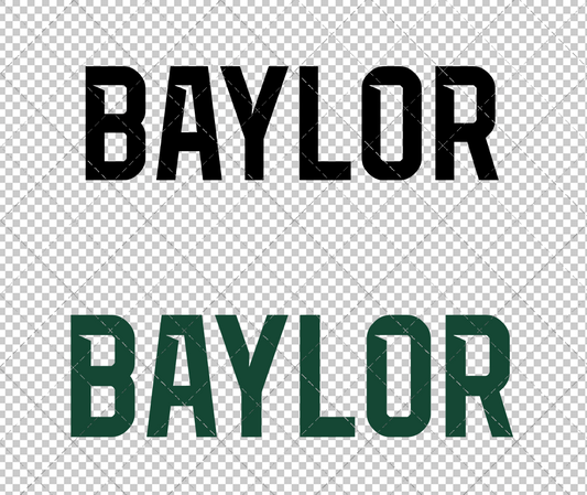 Baylor Bears Wordmark 2019, Svg, Dxf, Eps, Png - SvgShopArt