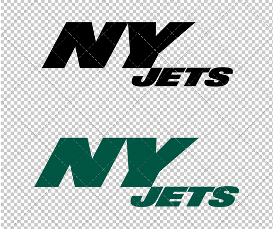 New York Jets Wordmark 2002, Svg, Dxf, Eps, Png - SvgShopArt