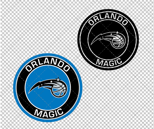 Orlando Magic Circle 2010, Svg, Dxf, Eps, Png - SvgShopArt