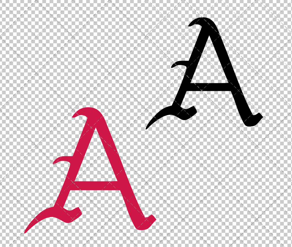 Arkansas Razorbacks Secondary 1932, Svg, Dxf, Eps, Png - SvgShopArt