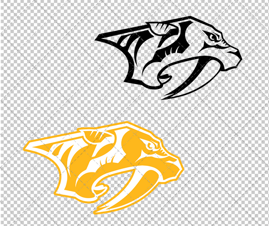 Nashville Predators Concept 2019 006, Svg, Dxf, Eps, Png - SvgShopArt