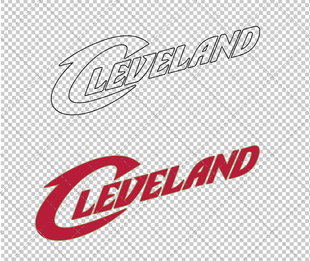 Cleveland Cavaliers Jersey 2003, Svg, Dxf, Eps, Png - SvgShopArt