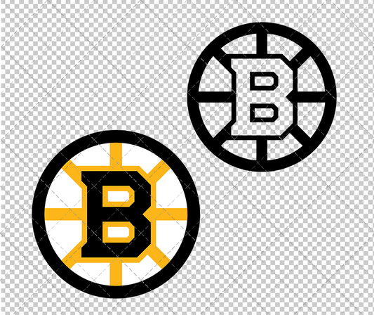 Boston Bruins Alternate 2023, Svg, Dxf, Eps, Png - SvgShopArt