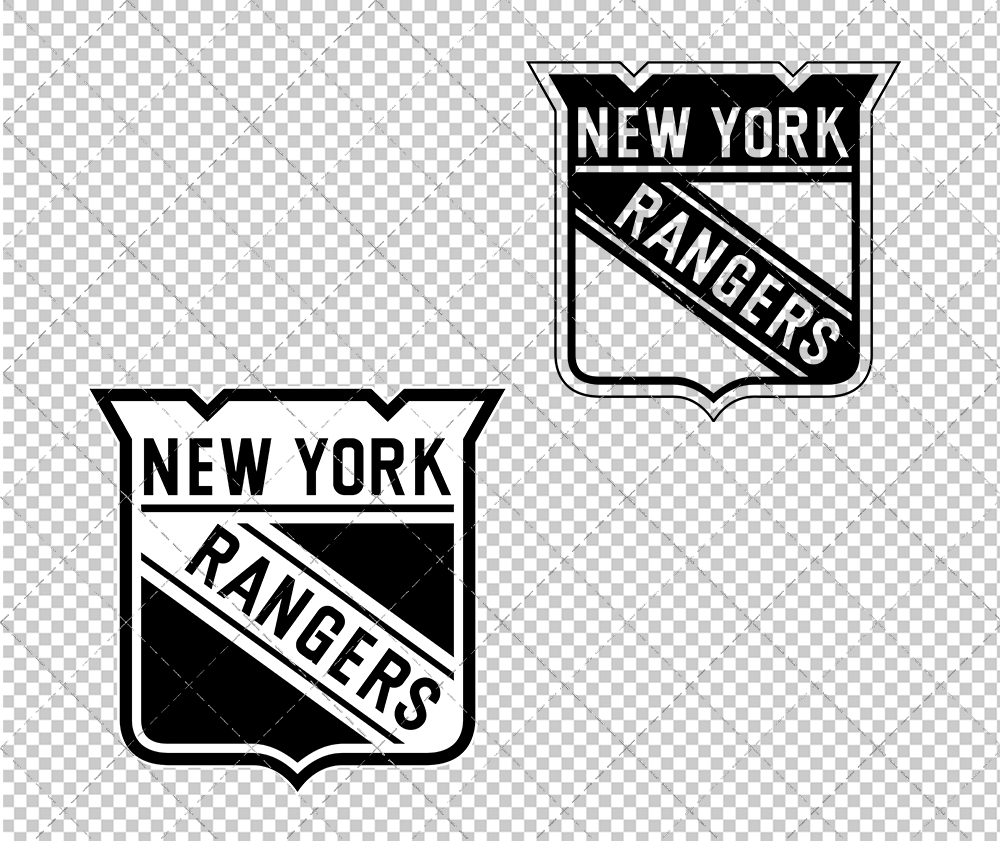 New York Rangers Concept 1999 009, Svg, Dxf, Eps, Png - SvgShopArt