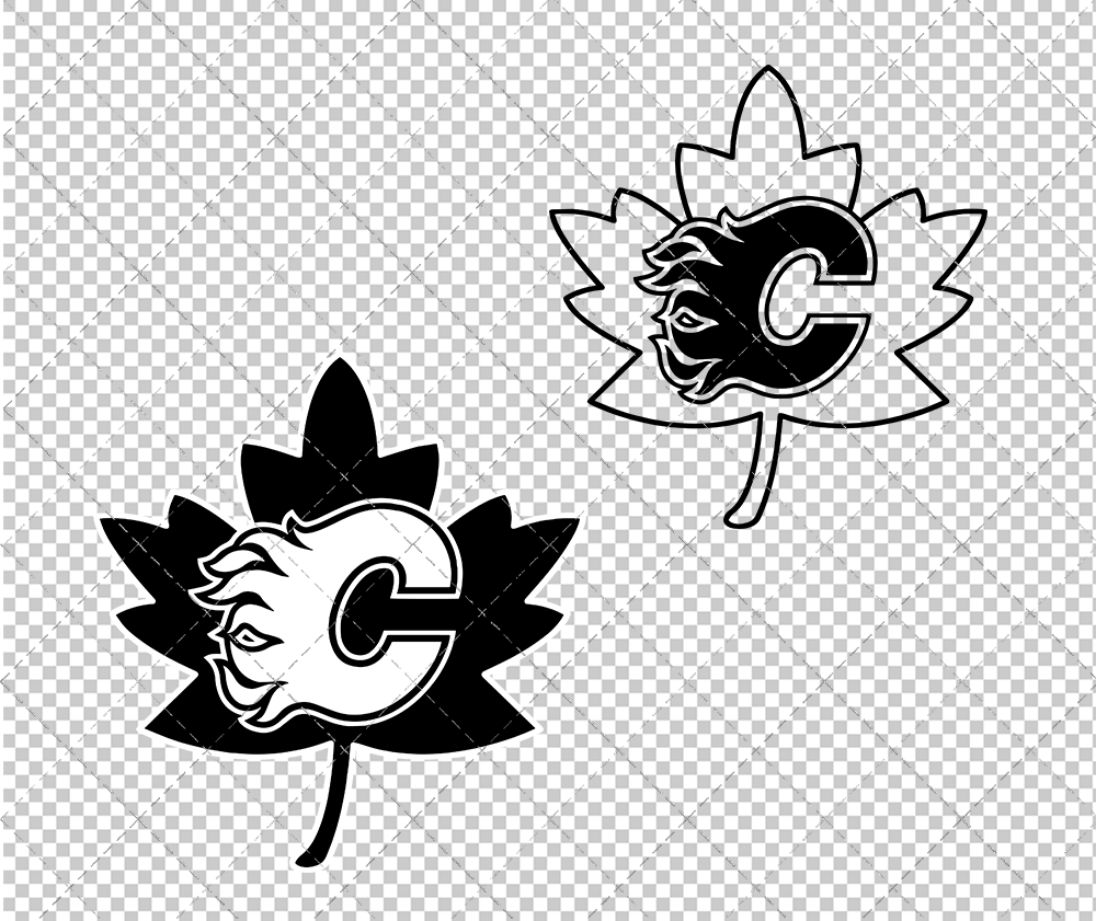 Calgary Flames Concept 2020 009, Svg, Dxf, Eps, Png - SvgShopArt