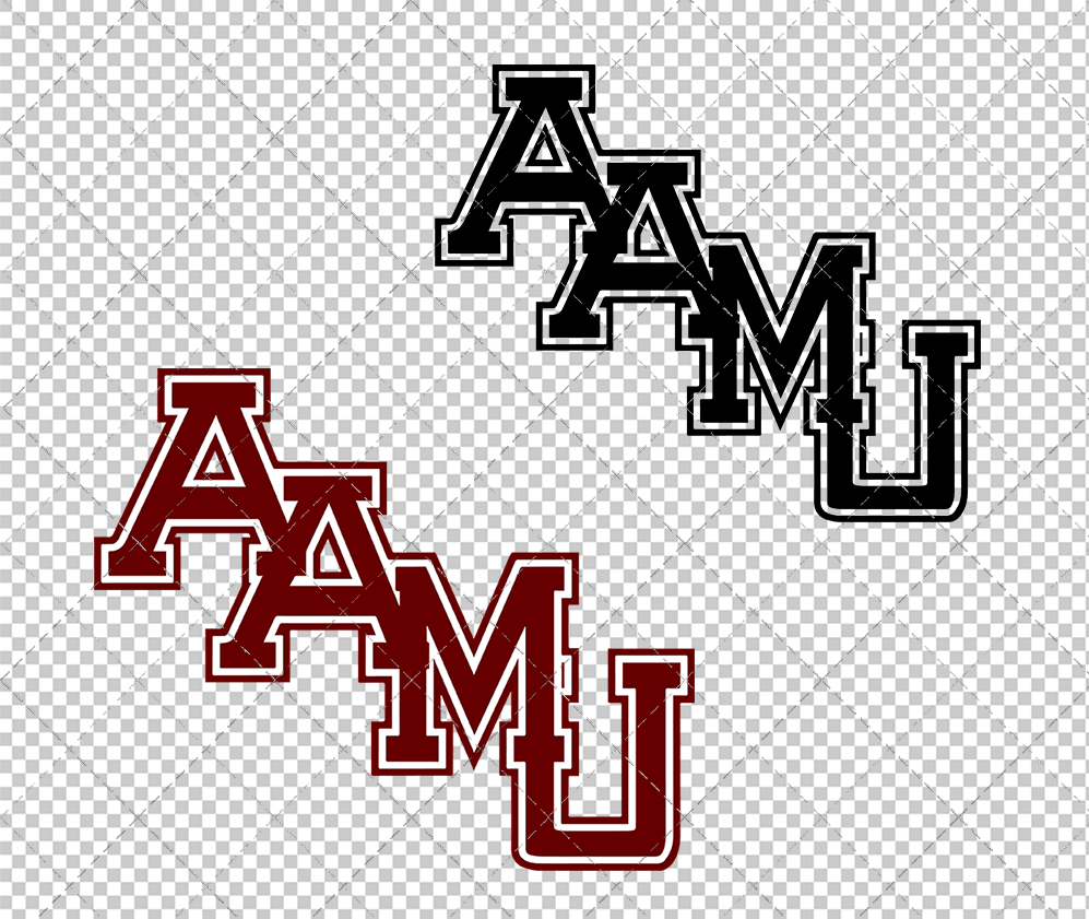 Alabama A&M Bulldogs Wordmark 2002, Svg, Dxf, Eps, Png - SvgShopArt