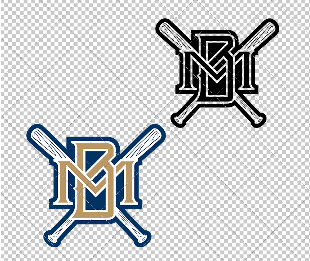 Milwaukee Brewers Alternate 1994, Svg, Dxf, Eps, Png - SvgShopArt