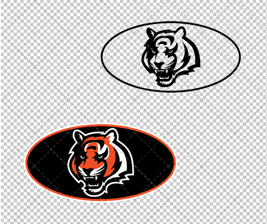 Cincinnati Bengals Concept 1997 003, Svg, Dxf, Eps, Png - SvgShopArt