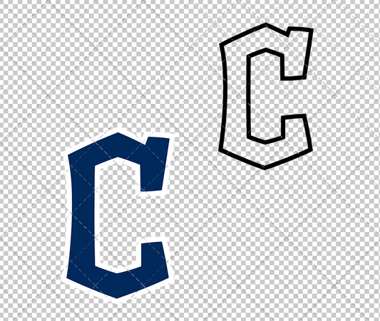 Cleveland Guardians Cap 2025, Svg, Dxf, Eps, Png - SvgShopArt