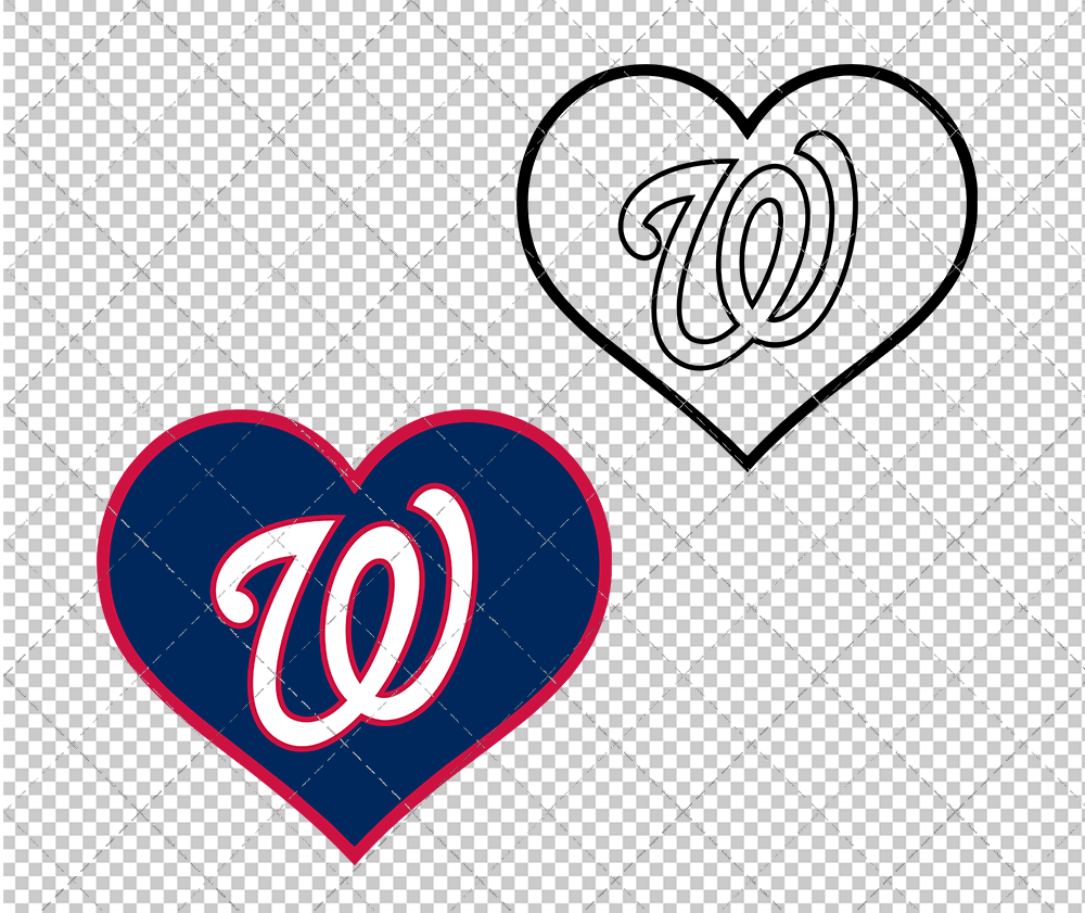 Washington Nationals Concept 2011, Svg, Dxf, Eps, Png - SvgShopArt