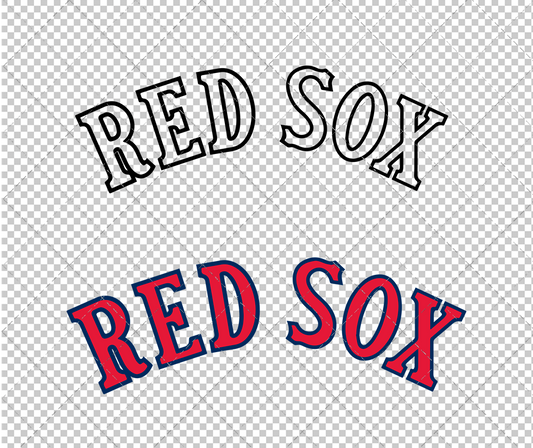 Boston Red Sox Jersey 1933, Svg, Dxf, Eps, Png - SvgShopArt