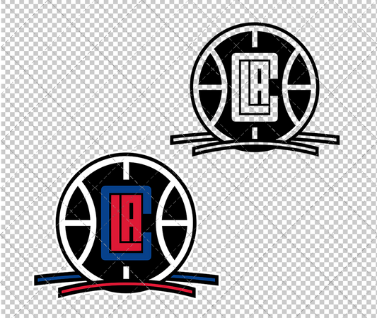 Los Angeles Clippers Jersey 2018 003, Svg, Dxf, Eps, Png - SvgShopArt