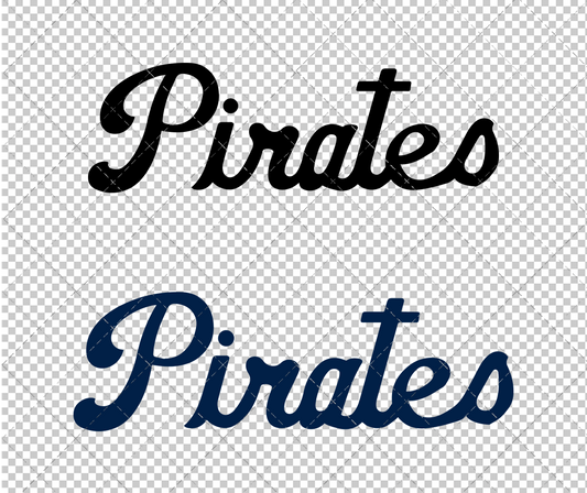 Pittsburgh Pirates Jersey 1947, Svg, Dxf, Eps, Png - SvgShopArt