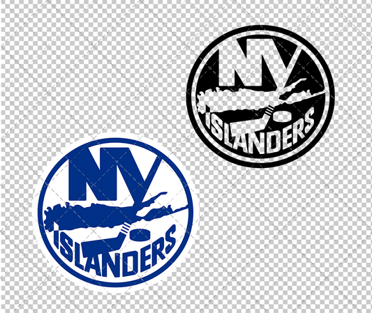 New York Islanders Concept 2017 008, Svg, Dxf, Eps, Png - SvgShopArt