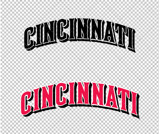 Cincinnati Reds Jersey 2007, Svg, Dxf, Eps, Png - SvgShopArt