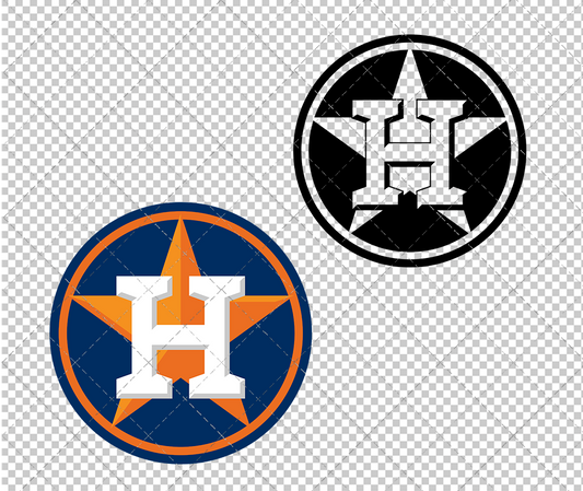 Houston Astros Alternate 2013 002, Svg, Dxf, Eps, Png - SvgShopArt