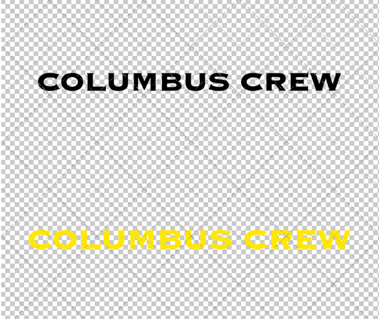 Columbus Crew SC Wordmark 1996 002, Svg, Dxf, Eps, Png - SvgShopArt