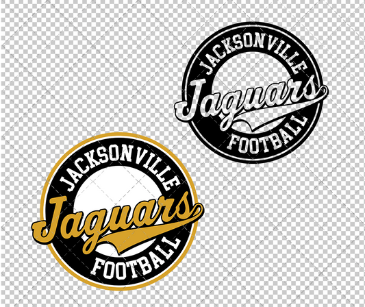 Jacksonville Jaguars Circle 2013 004, Svg, Dxf, Eps, Png - SvgShopArt