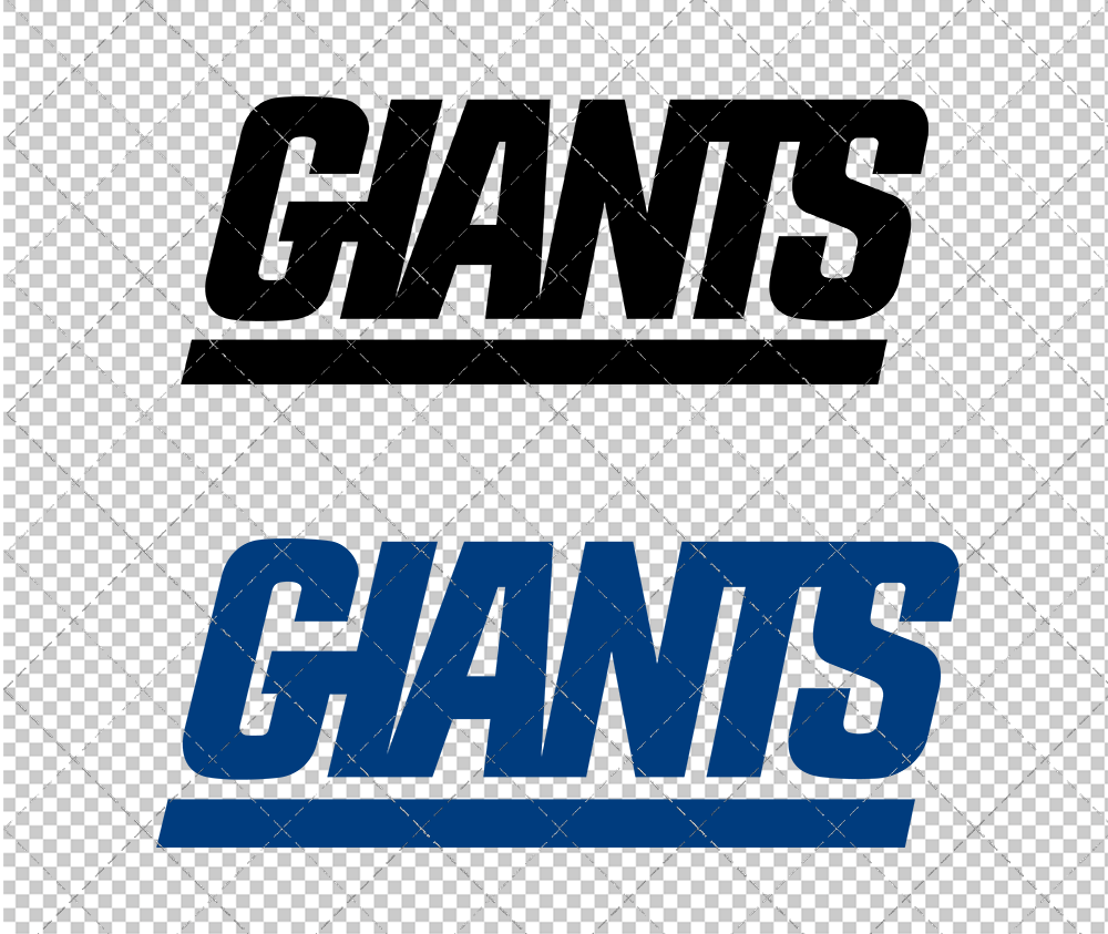 New York Giants Wordmark 2000 004, Svg, Dxf, Eps, Png - SvgShopArt