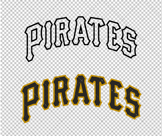 Pittsburgh Pirates Jersey 1970, Svg, Dxf, Eps, Png - SvgShopArt