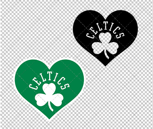 Boston Celtics Concept 1996 002, Svg, Dxf, Eps, Png - SvgShopArt