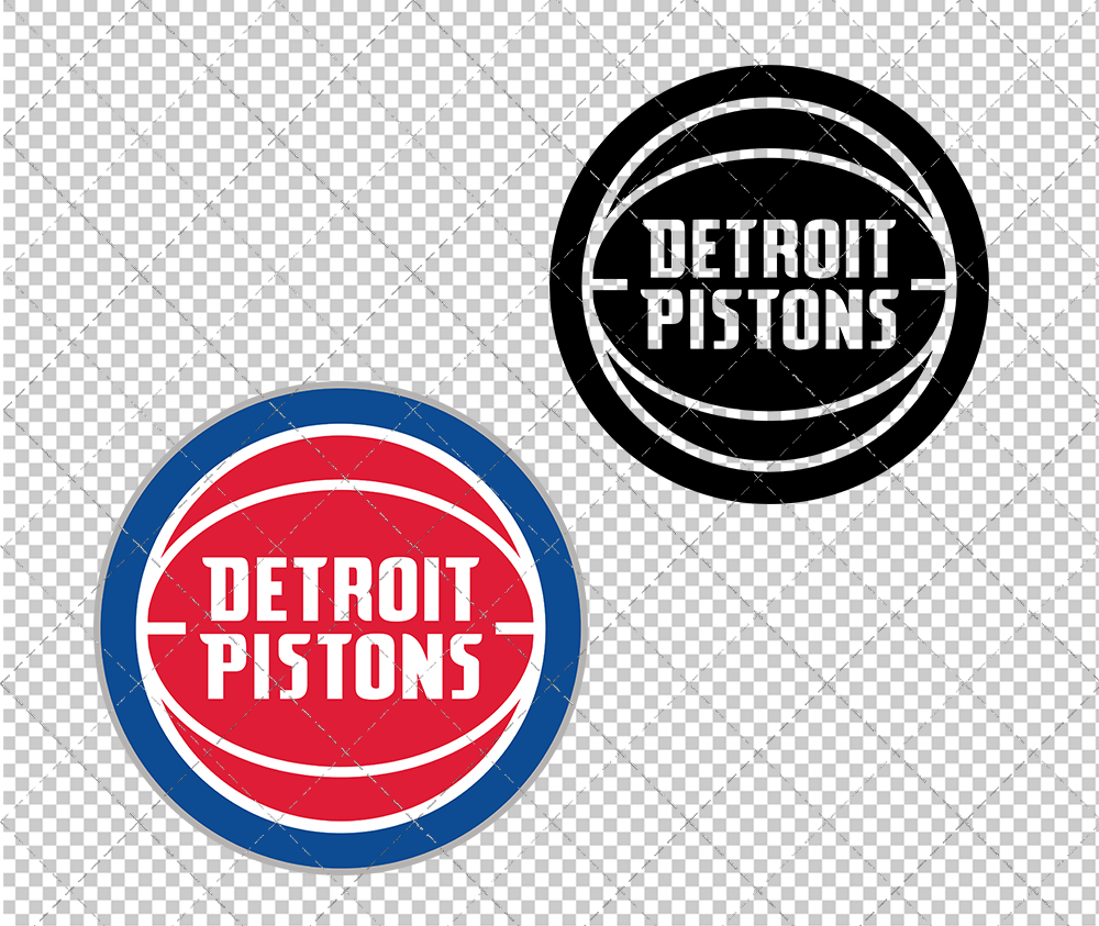 Detroit Pistons 2017, Svg, Dxf, Eps, Png - SvgShopArt