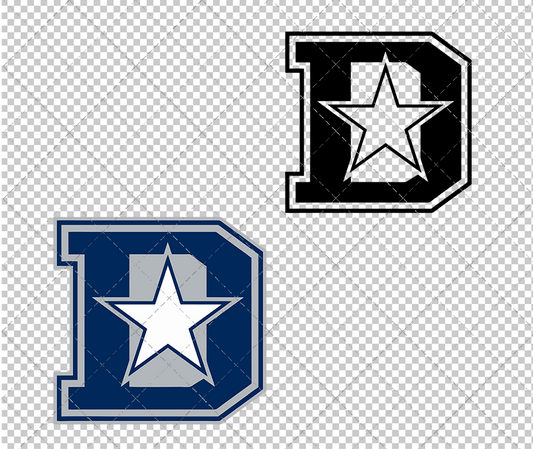 Dallas Cowboys Concept 1971 007, Svg, Dxf, Eps, Png - SvgShopArt