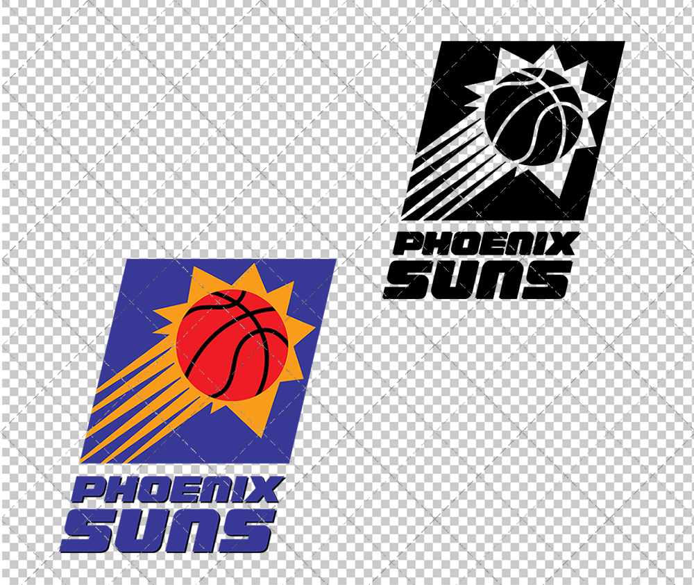 Phoenix Suns 1992, Svg, Dxf, Eps, Png - SvgShopArt