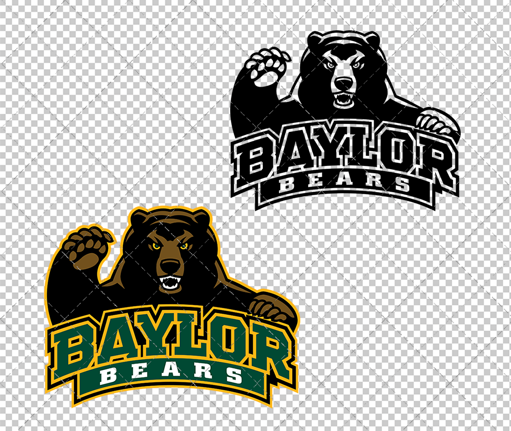 Baylor Bears Alternate 2005 003, Svg, Dxf, Eps, Png - SvgShopArt