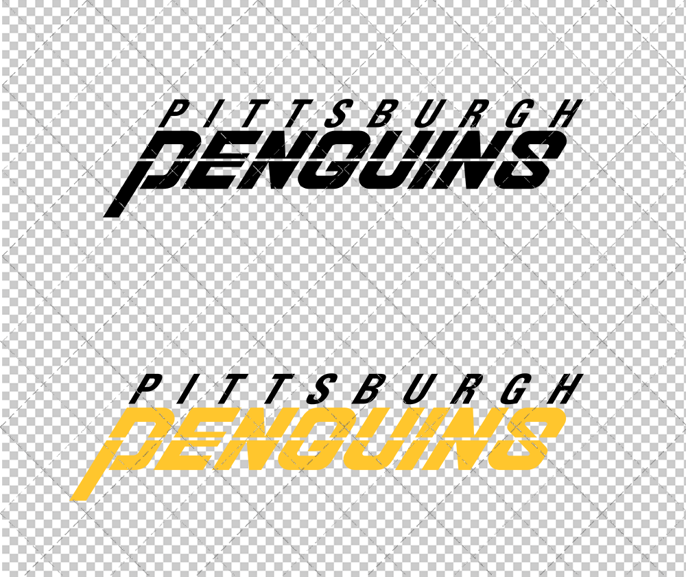 Pittsburgh Penguins Wordmark 1992, Svg, Dxf, Eps, Png - SvgShopArt