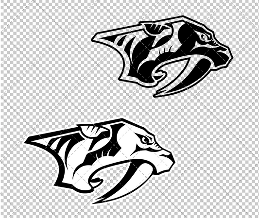 Nashville Predators Concept 2019 009, Svg, Dxf, Eps, Png - SvgShopArt