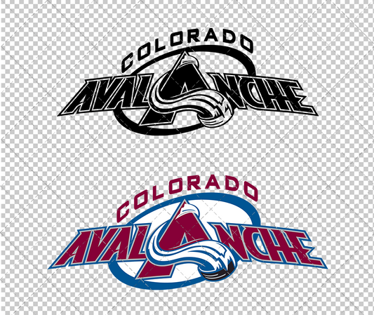 Colorado Avalanche Wordmark 1999 0002, Svg, Dxf, Eps, Png - SvgShopArt