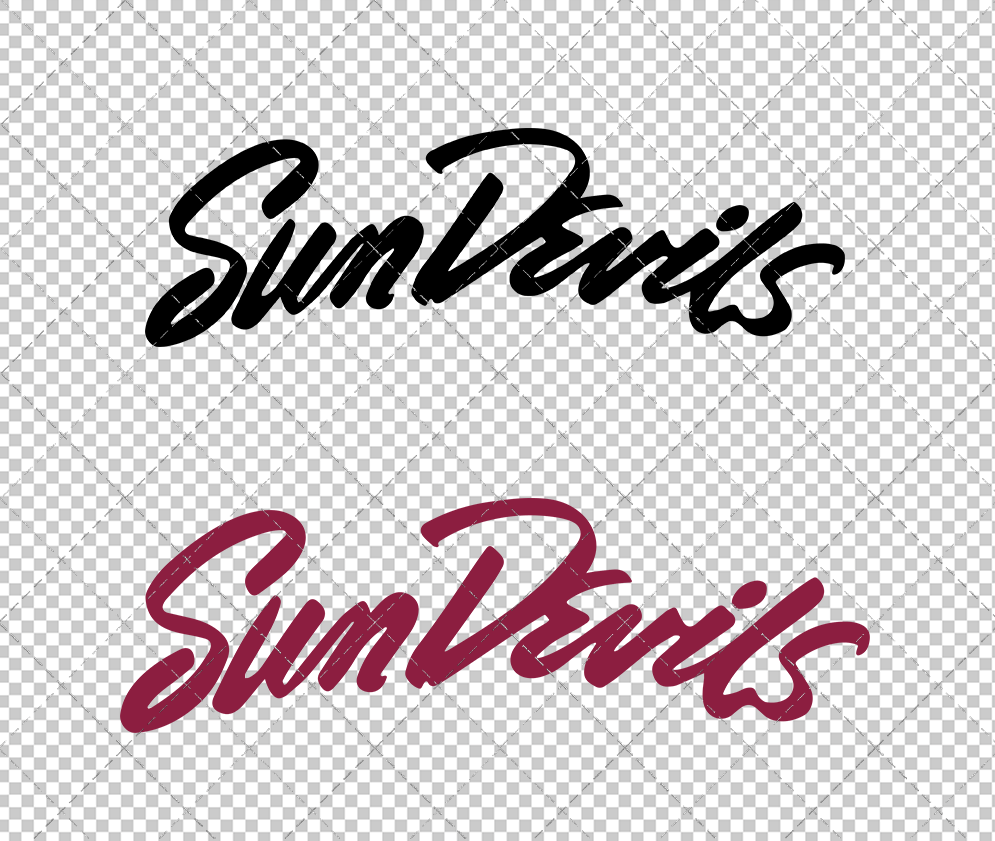 Arizona State Sun Devils Wordmark 2011, Svg, Dxf, Eps, Png - SvgShopArt