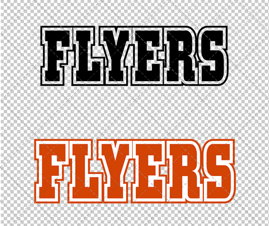 Philadelphia Flyers Wordmark Concept 2023, Svg, Dxf, Eps, Png - SvgShopArt