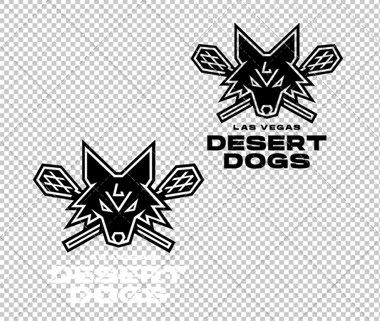 Las Vegas Desert Dogs Secondary 2022, Svg, Dxf, Eps, Png - SvgShopArt