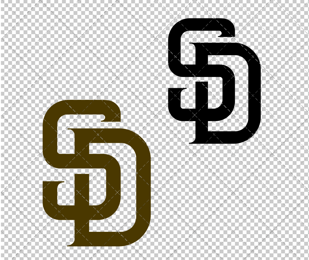 San Diego Padres Cap 2016, Svg, Dxf, Eps, Png - SvgShopArt