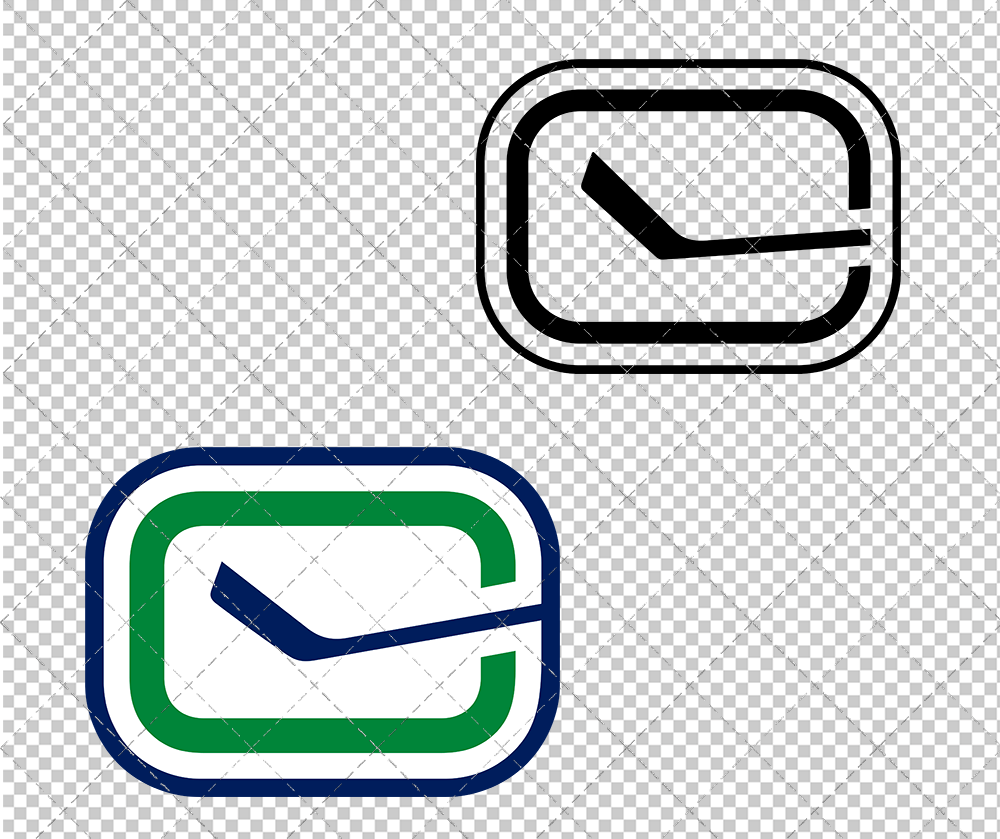 Vancouver Canucks Alternate 2019 002, Svg, Dxf, Eps, Png - SvgShopArt