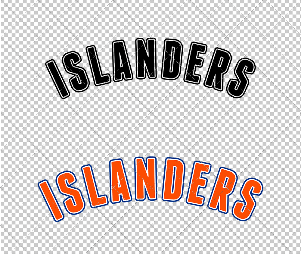 New York Islanders Jersey 2011, Svg, Dxf, Eps, Png - SvgShopArt