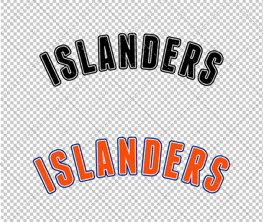 New York Islanders Jersey 2011, Svg, Dxf, Eps, Png - SvgShopArt