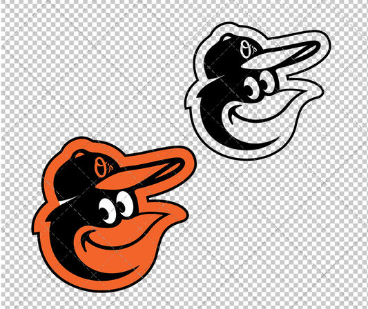 Baltimore Orioles Alternate 2012 002, Svg, Dxf, Eps, Png - SvgShopArt