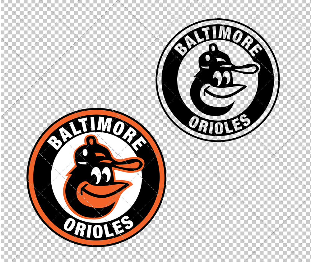 Baltimore Orioles Circle 1979, Svg, Dxf, Eps, Png - SvgShopArt