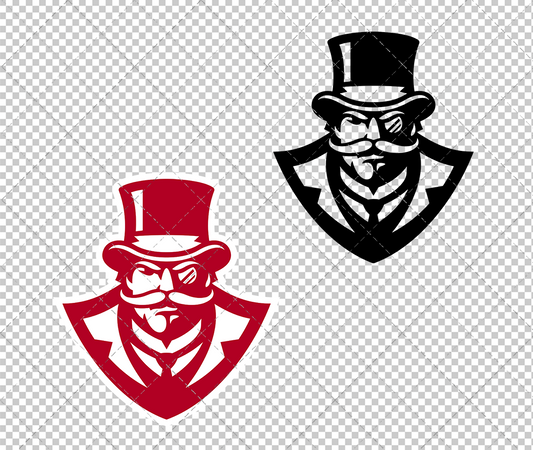 Austin Peay Governors Alternate 2014 002, Svg, Dxf, Eps, Png - SvgShopArt