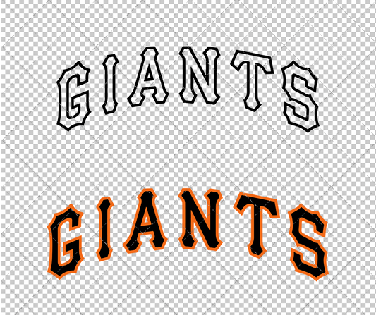 San Francisco Giants Jersey 1958 002, Svg, Dxf, Eps, Png - SvgShopArt