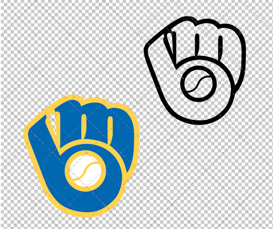 Milwaukee Brewers 1978, Svg, Dxf, Eps, Png - SvgShopArt