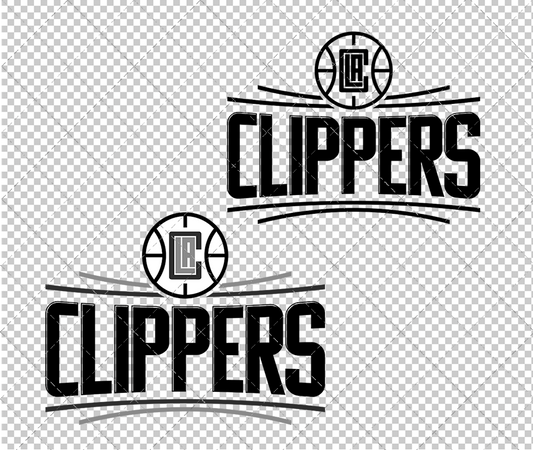 Los Angeles Clippers Concept 2018 004, Svg, Dxf, Eps, Png - SvgShopArt