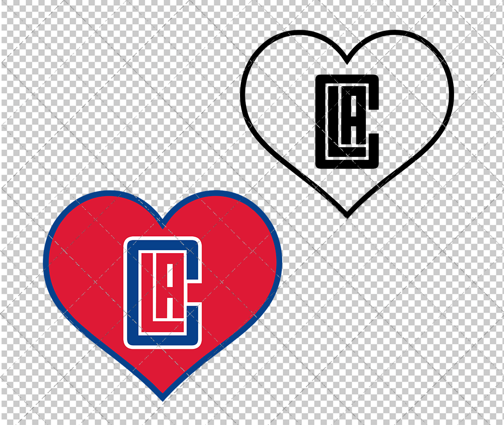 Los Angeles Clippers Concept 2018, Svg, Dxf, Eps, Png - SvgShopArt