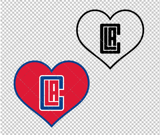 Los Angeles Clippers Concept 2018, Svg, Dxf, Eps, Png - SvgShopArt