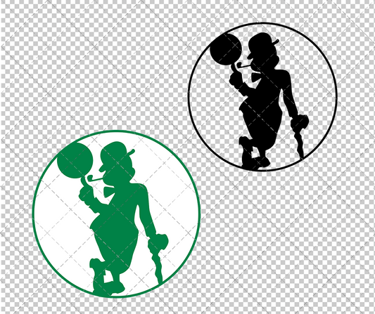 Boston Celtics Alternate 2014 004, Svg, Dxf, Eps, Png - SvgShopArt