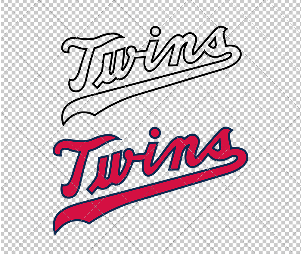 Minnesota Twins Jersey 1972, Svg, Dxf, Eps, Png - SvgShopArt