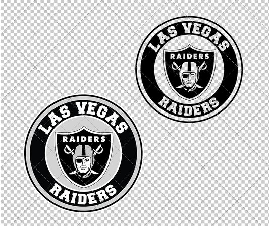 Las Vegas Raiders Circle 2020, Svg, Dxf, Eps, Png - SvgShopArt